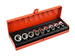 9el.kpl.nasadek torx E10-24,1/2 GEKO,walizka
