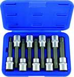 Nasadki RIBE M5-M13, 1/2", 9 szt.