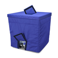 Termoizolacyjna osłona pokrowiec na kontener IBC 1000 l, z otworami