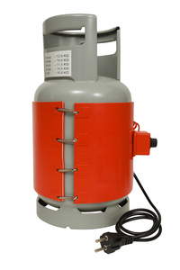 Silikonowy pas grzewczy na butlę z czynnikiem chłodniczym 720x250mm CE