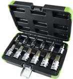 Nasadki imbus  5-22 mm, 1/2", 12 szt.