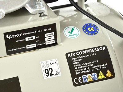 Kompresor olejowy 100L