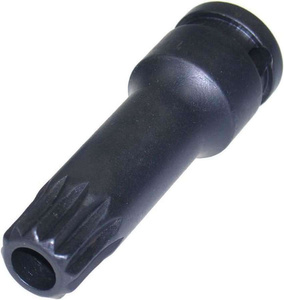 Nasadka 1/2" udarowa wielowpust z otworem M18 x 75 mm