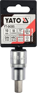 KLUCZ TRZPIENIOWY HEX 1/2" 10MM L55MM