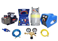 Zestaw do odzysku i napełniania klimatyzacji  r32 r134a 1234yf zgodne UDT