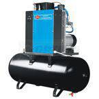 Sprężarka śrubowa ECONOMY 5,5/270  7,5KM/5,5kw, 557l/min. Zbiornik 270L