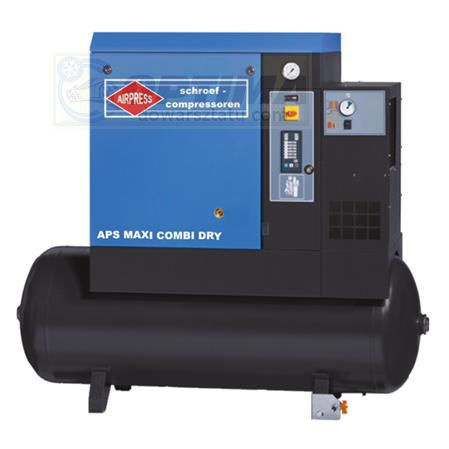 Sprężarka śrubowa APS MAXI 7,5 combi dry