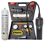 Mobilny zestaw do wyszukiwania nieszczelności hydrogenem w klimatyzacji